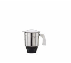 Preethi Popular Mixer Grinder 750 Watt with 3 Jars, 5 Year Warranty (White)