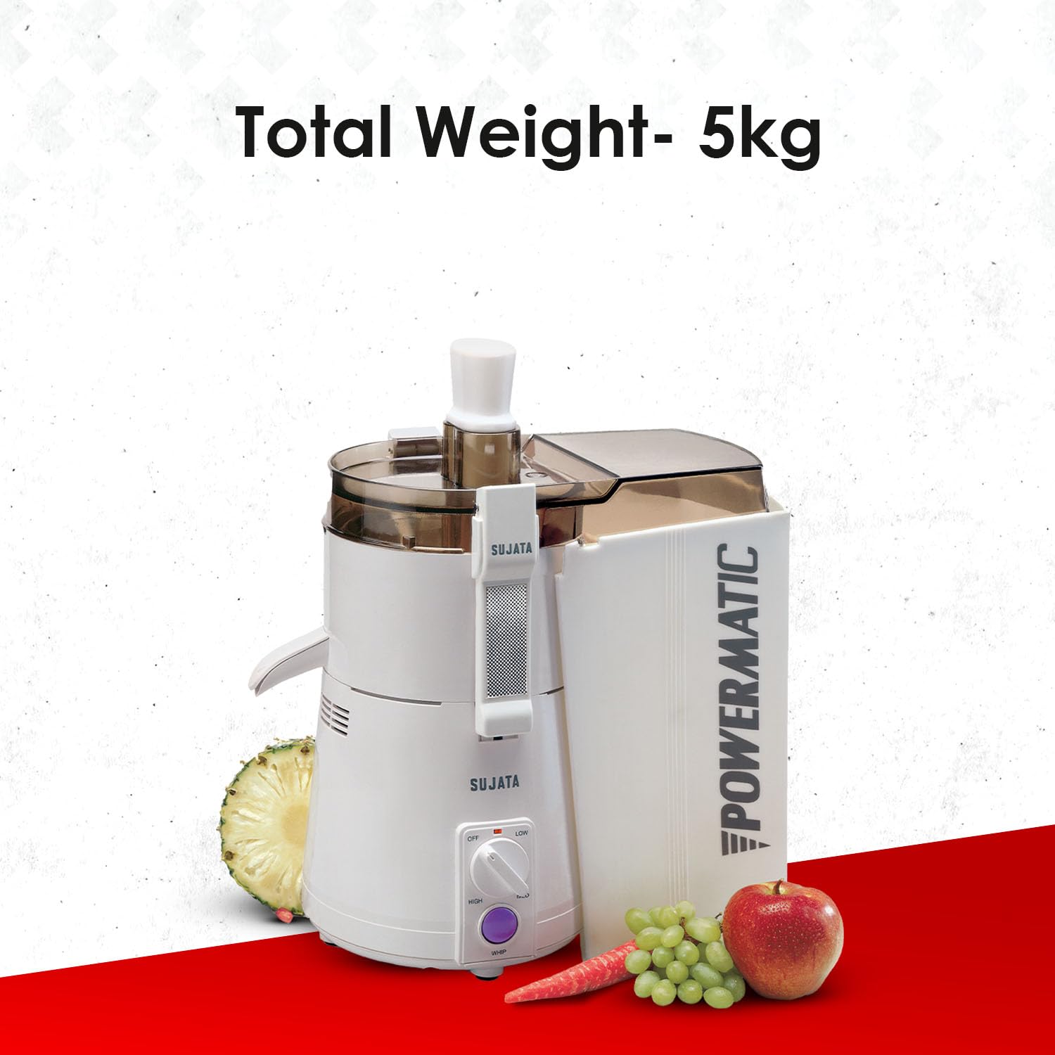 Sujata Powermatic 900 Watts Juicer