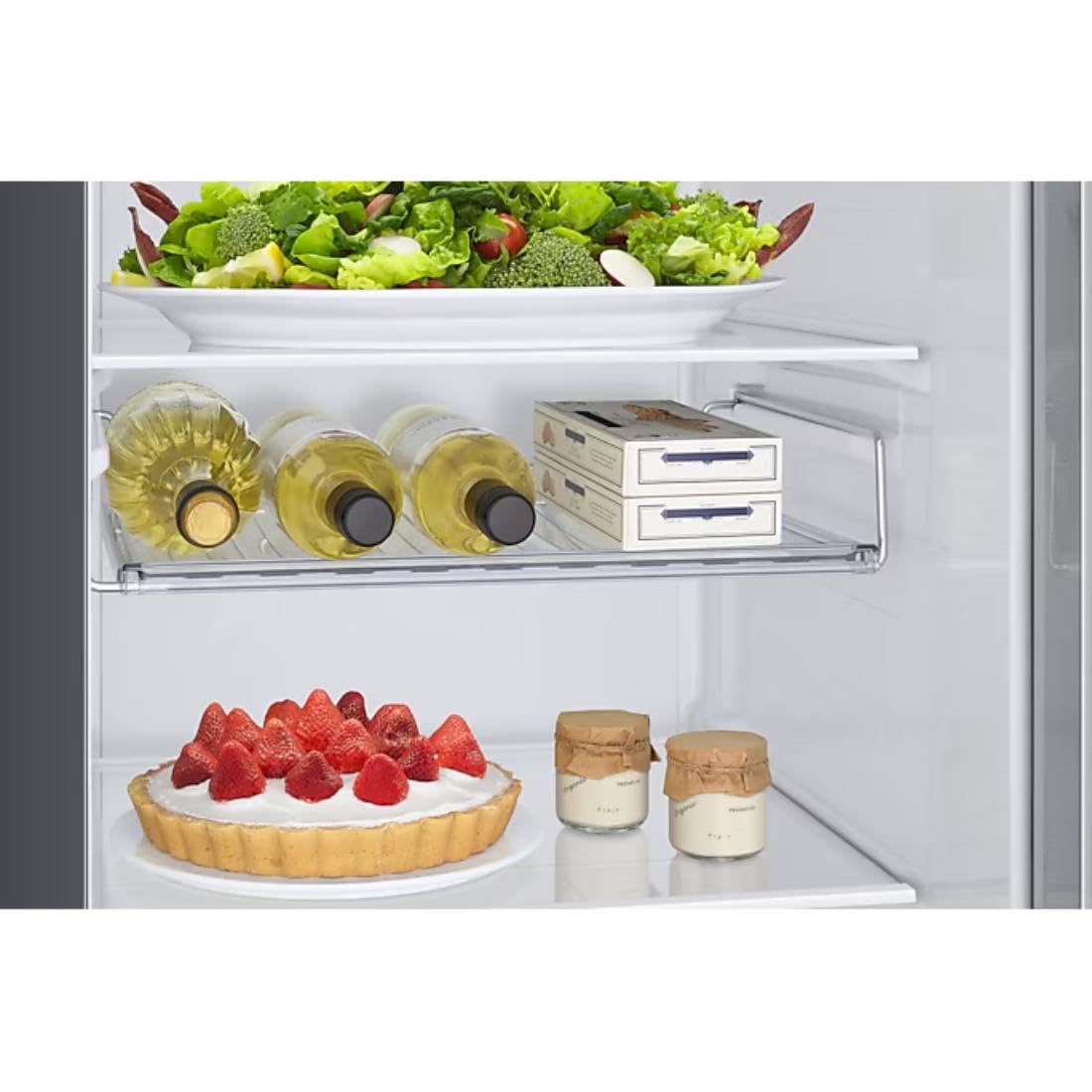 Samsung 653 L, 3 Star, Frost Free, Double Door, Convertible 5-in-1 Digital Inverter, Side By Side AI Enabled Smart Refrigerator with WiFi REF RS76CB81A333HL, Silver