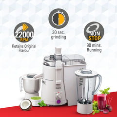 Sujata Powermatic Plus 900 Watts Juicer Mixer Grinder