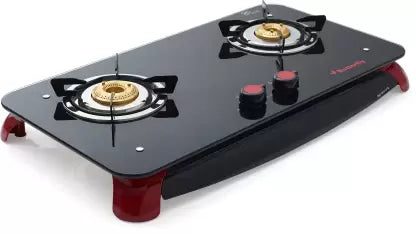 Butterfly Signature+ Glass Manual Gas Stove  (2 Burners)