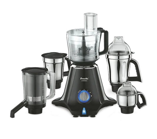 Preethi Zodiac MG-218 750 W Mixer Grinder with 5 Jars , 5 Yrs Warranty & Lifelong Free Service