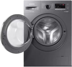 SAMSUNG 7 kg Fully Automatic Front Load Washing Machine with In-built Heater Grey  (WW70R22EK0X)