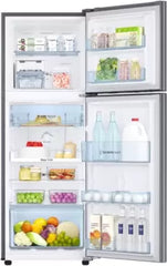 SAMSUNG 236 L Frost Free Double Door 2 Star Refrigerator  (Elegant Inox, RT28C3042S8)