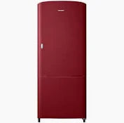 Samsung 183 L, 2 Star, Digital Inverter, Direct-Cool Single Door Refrigerator (RR20C11C2RH/HL, Scarlet Red)